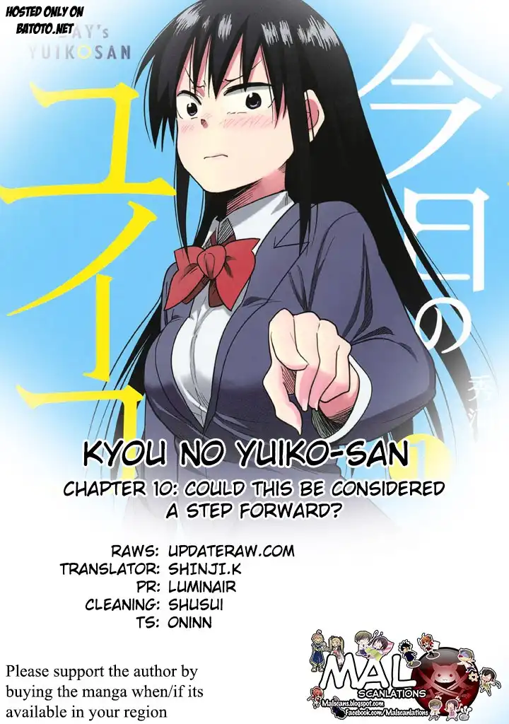 Kyou no Yuiko-san Chapter 10 1